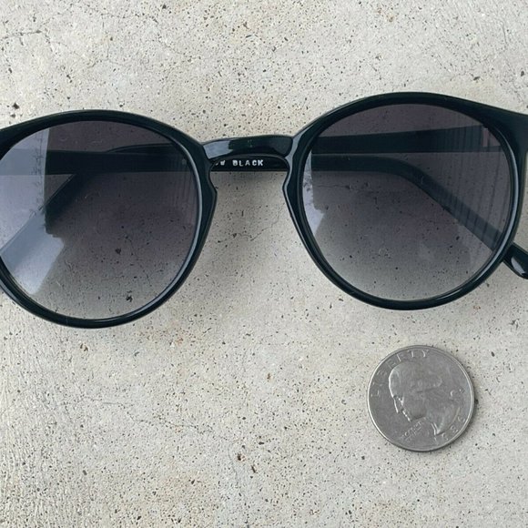 Women Sunglasses Black Frame Ladies Eye Wear Shades - Picture 6 of 12